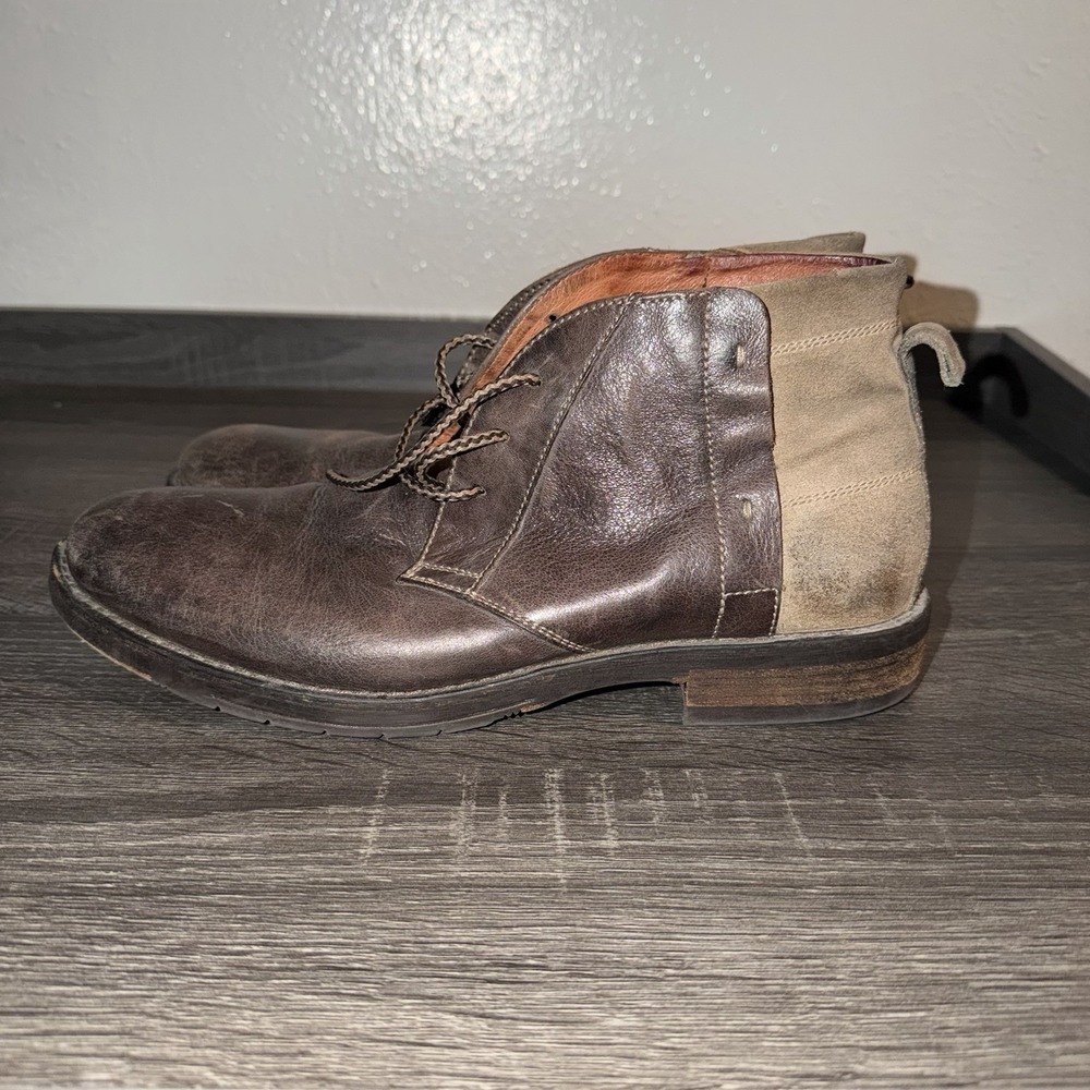 Johnston & Murphy 1850 Men's 11.5 Leather and Suede Chukka Boot